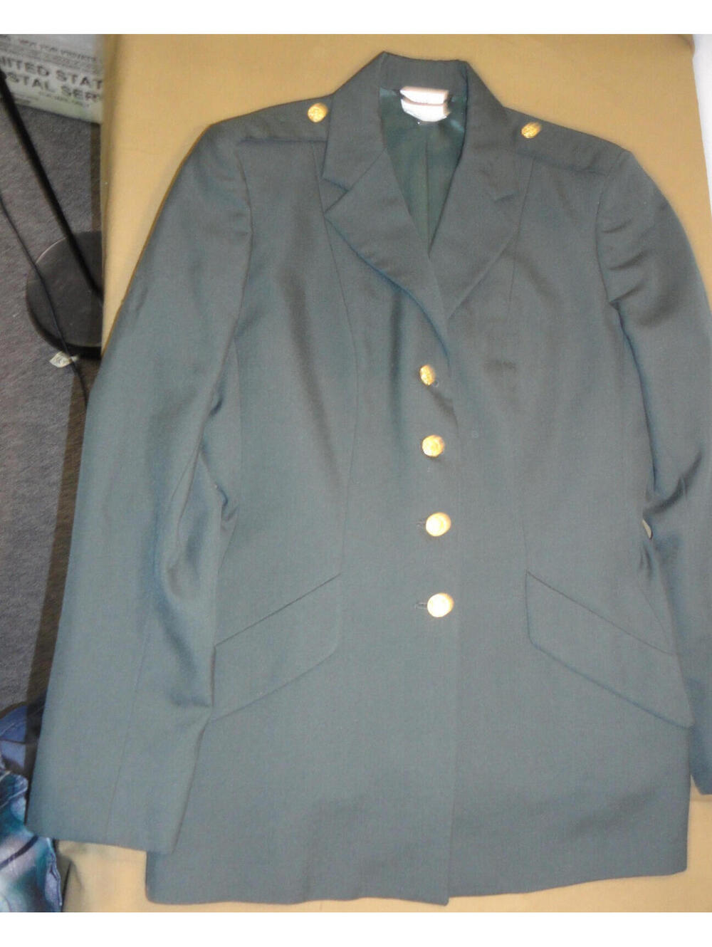 USGI SERGE AG-489 CLASS A DRESS GREEN ARMY DRESS UNIFORM COAT WOMENS JACKET 12JR